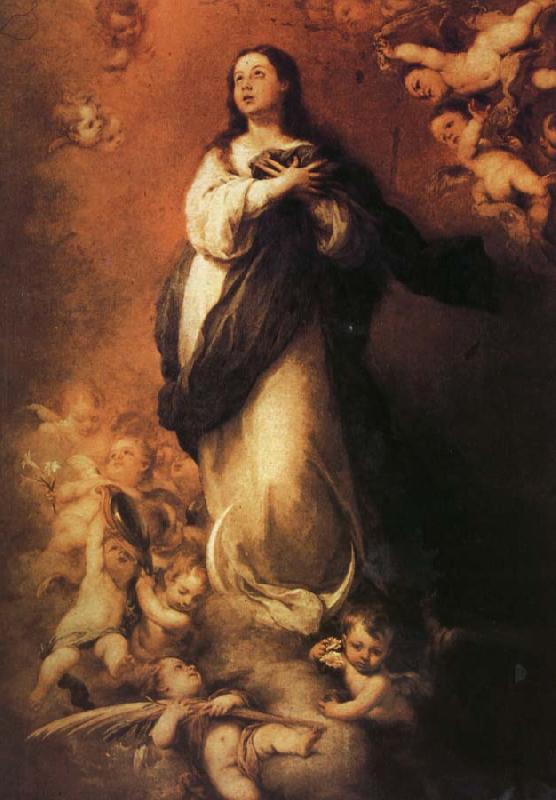 Bartolome Esteban Murillo Pure Conception of Our Lady oil painting image